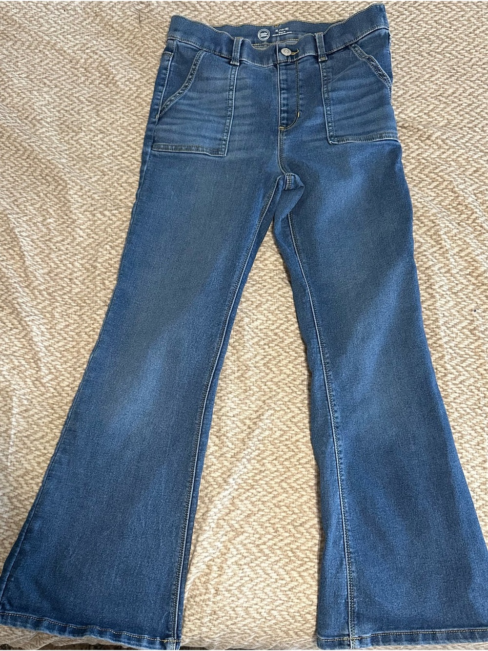 wonder nation Blue Flared Kids Jeans